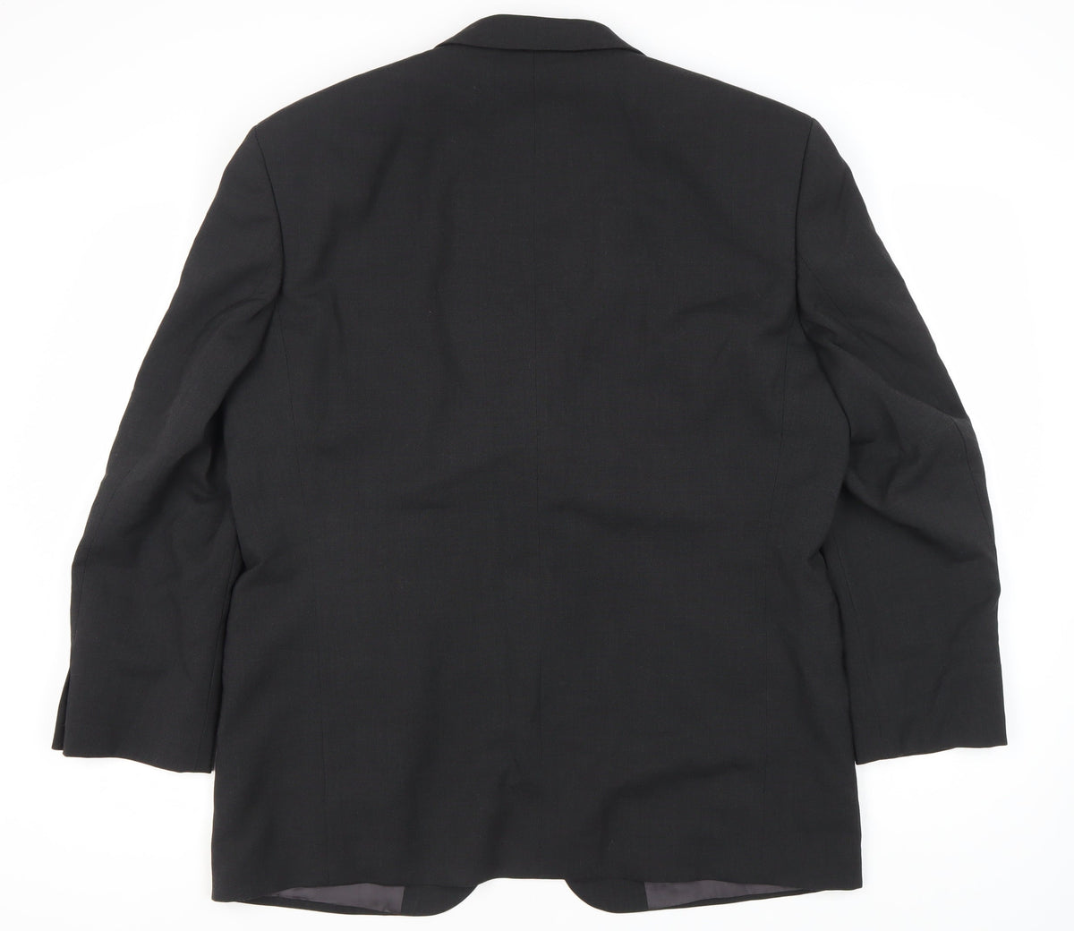 Bäumler Men's Black Wool Blend Single Breasted Suit Jacket Size 44