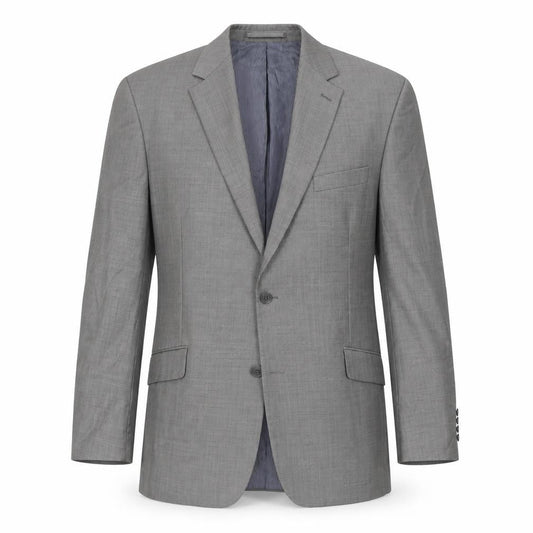 Daniel Hechter Men's Grey Wool Blazer Jacket 44R