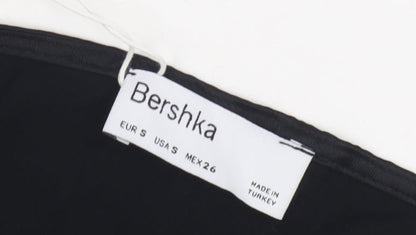 Bershka Women's Black Off-Shoulder Top, Size S, New