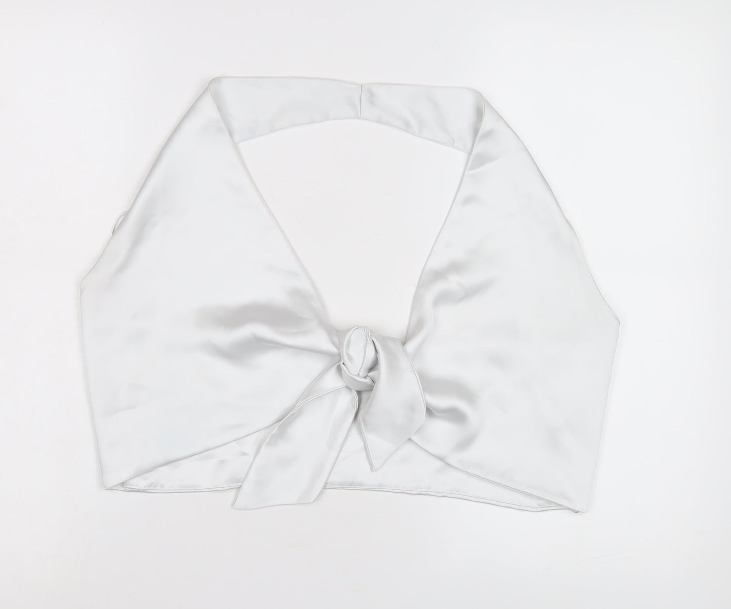 Zara Women's White Halter Top XL