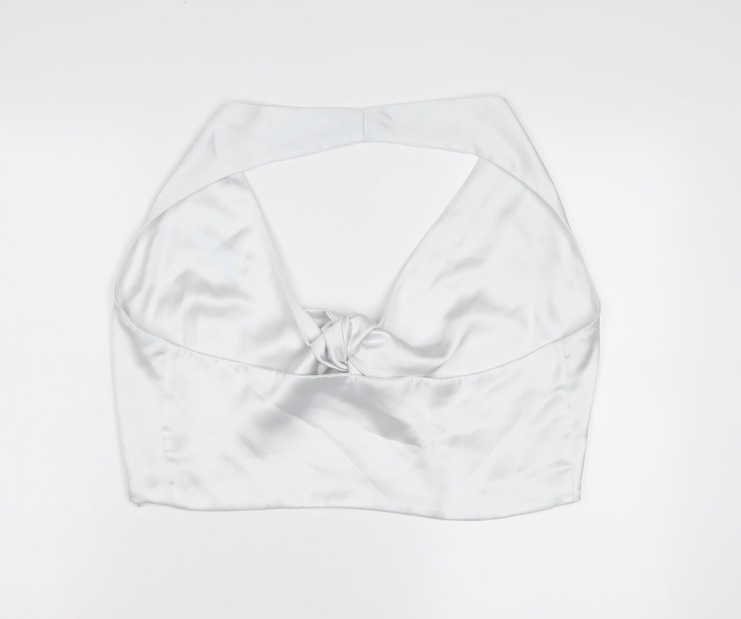 Zara Women's White Halter Top XL