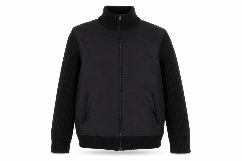 Speedtrap Men's Medium Black Basic Knit Jacket