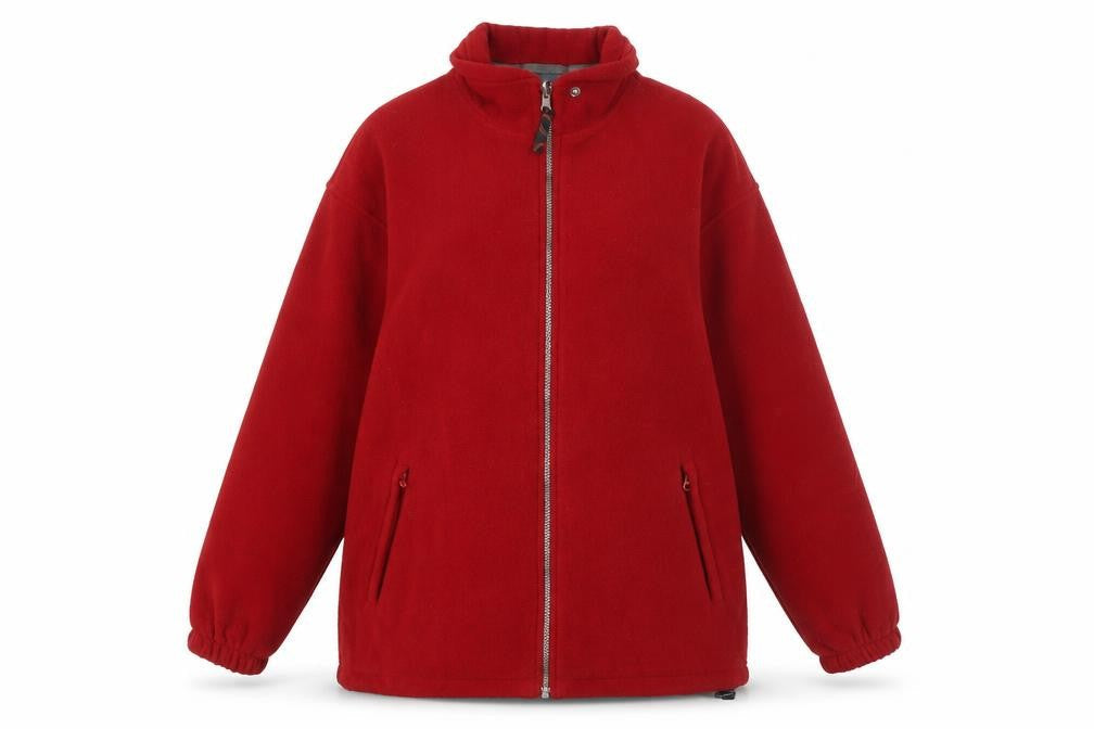 Planetproof Women's Red Fleece Jacket Size 14