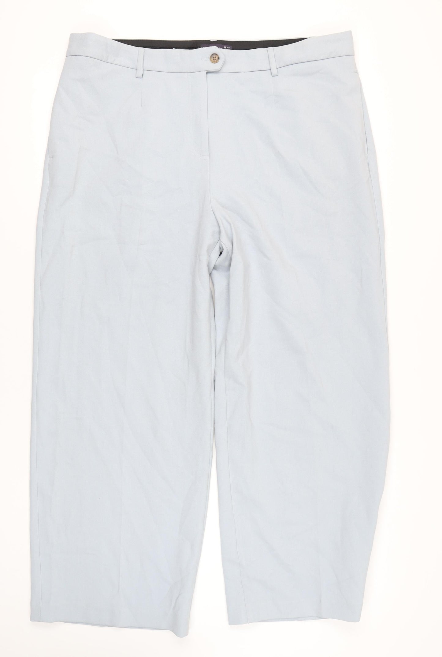Marks and Spencer Women's Grey Trousers Size 22