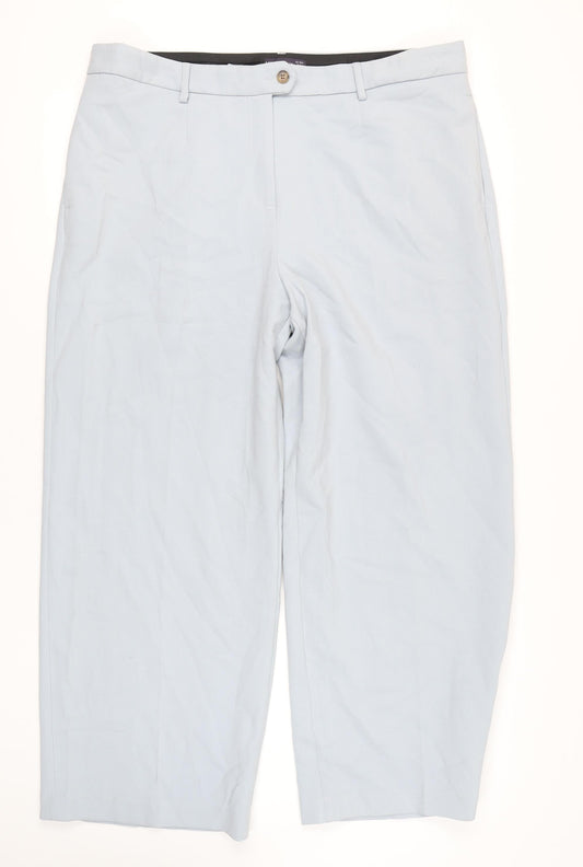 Marks and Spencer Women's Grey Trousers Size 22