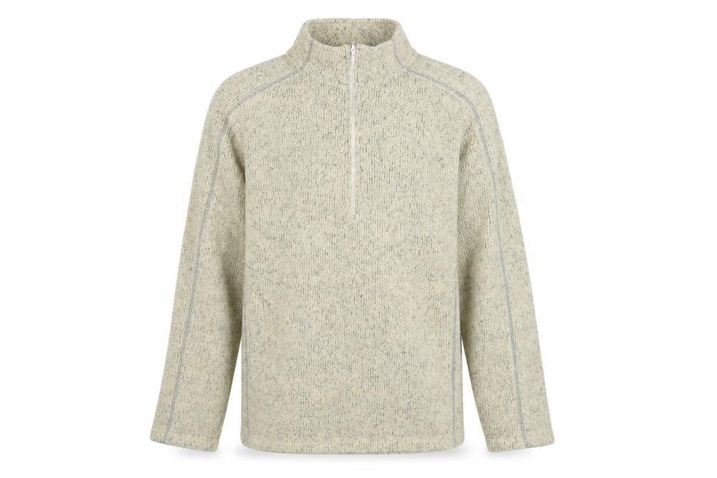 Peter Storm Men's Beige Knit 1/4 Zip Medium