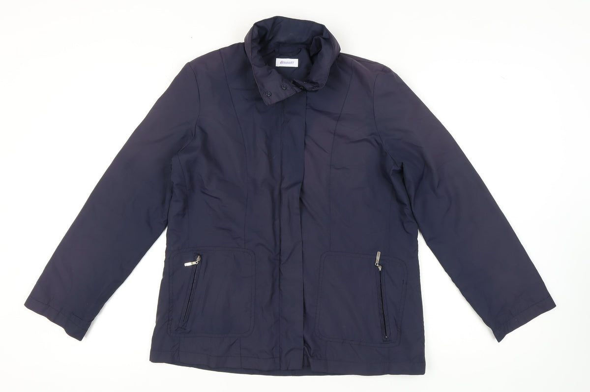 Damart Women's Blue Basic Jacket Size 10/12