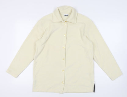 Gerry Weber Women's Ivory Button-Up Top, Size 12