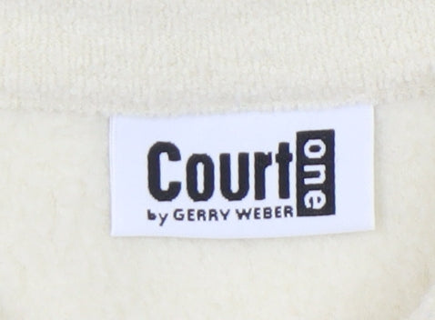 Gerry Weber Women's Ivory Button-Up Top, Size 12