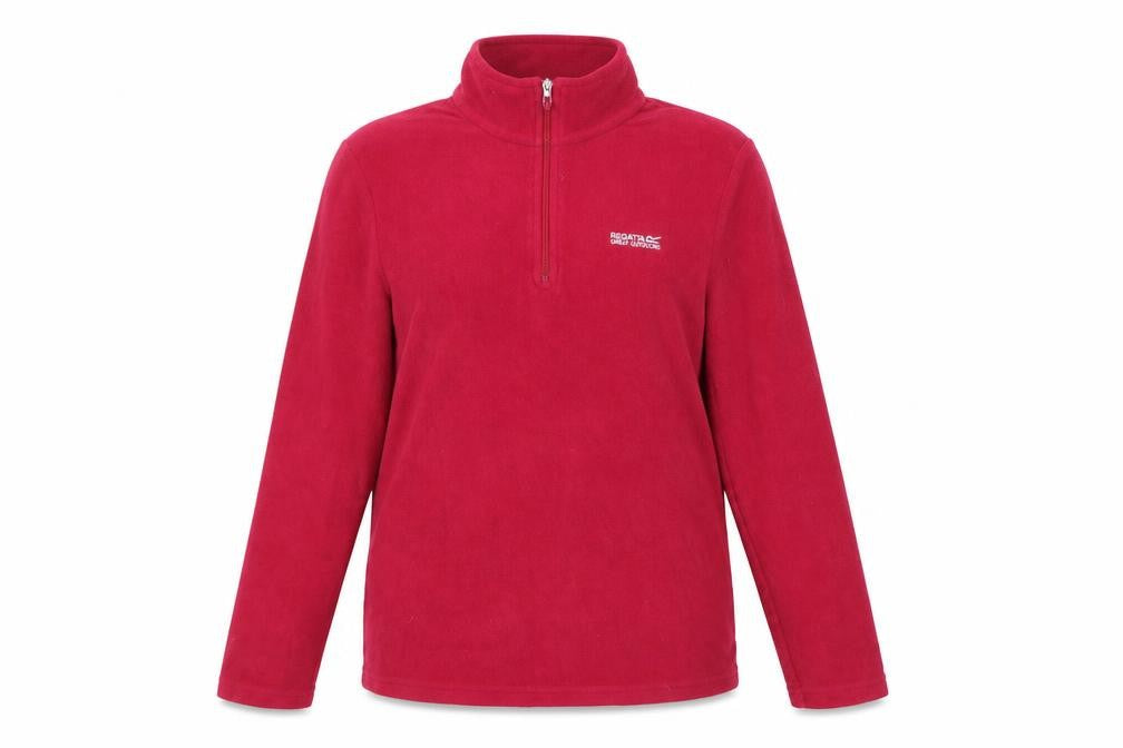 Regatta Women's Red Fleece Pullover Sweatshirt Size 14