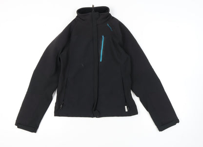Quechua Women's Black Soft Shell Jacket XS