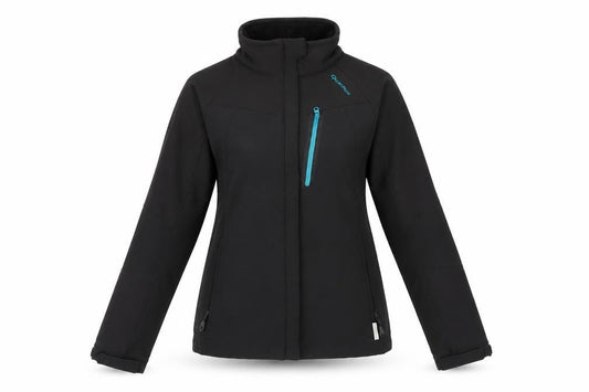 Quechua Women's Black Soft Shell Jacket XS