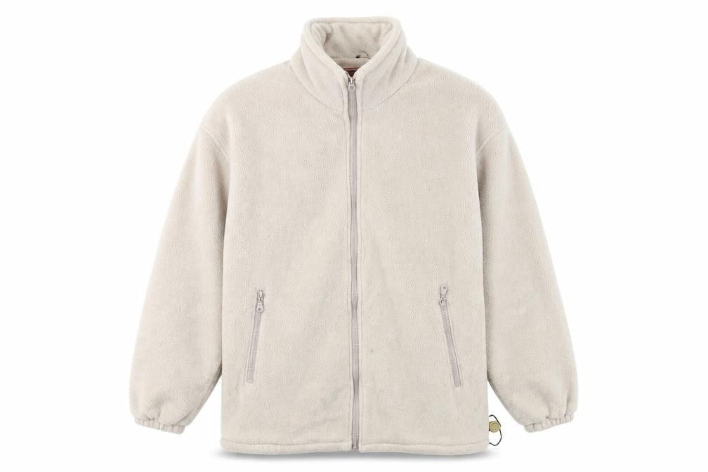 High Mount Men's Beige Fleece Jacket S Casual