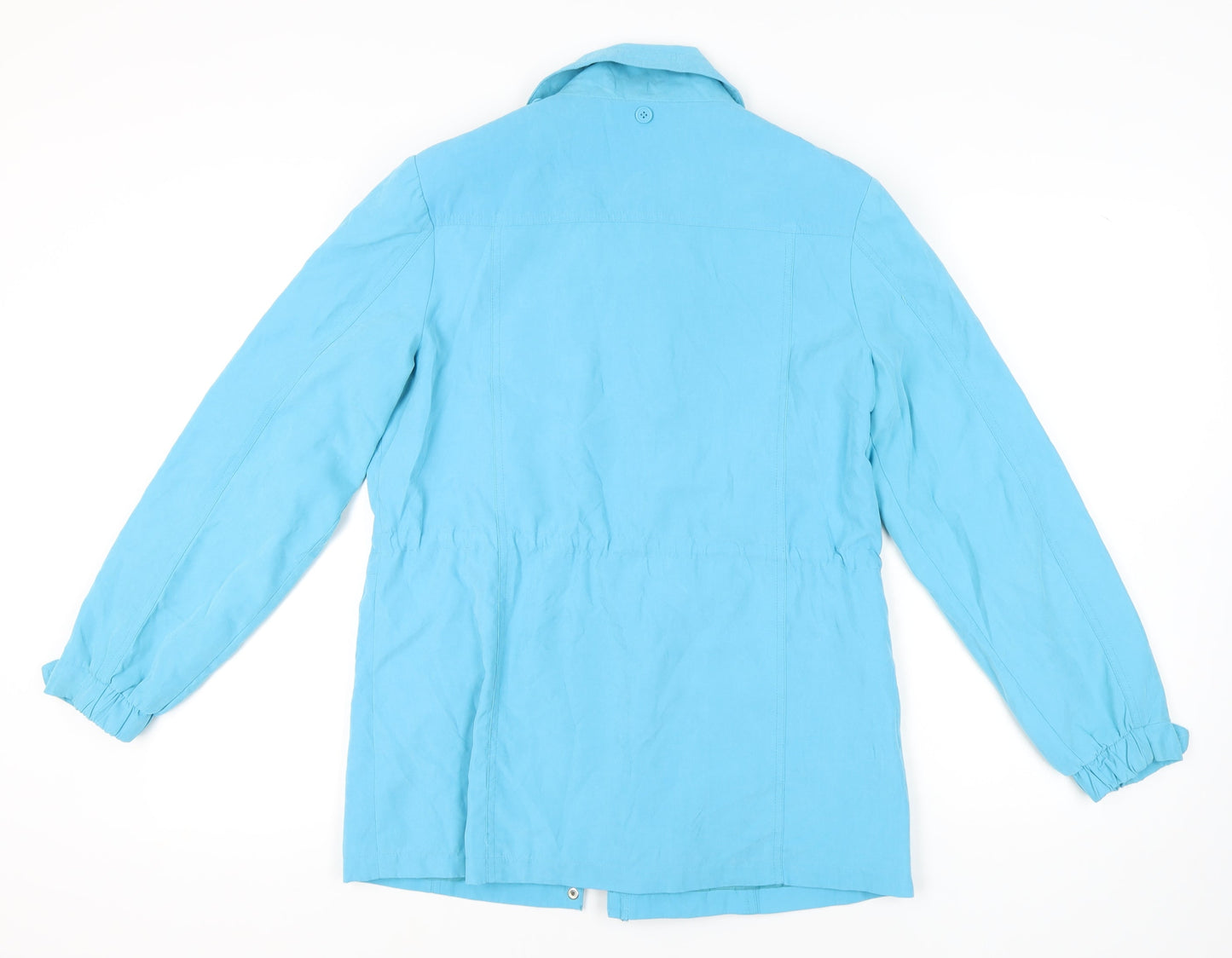 JBC Women's Blue Anorak Jacket, Size 12, Polyester
