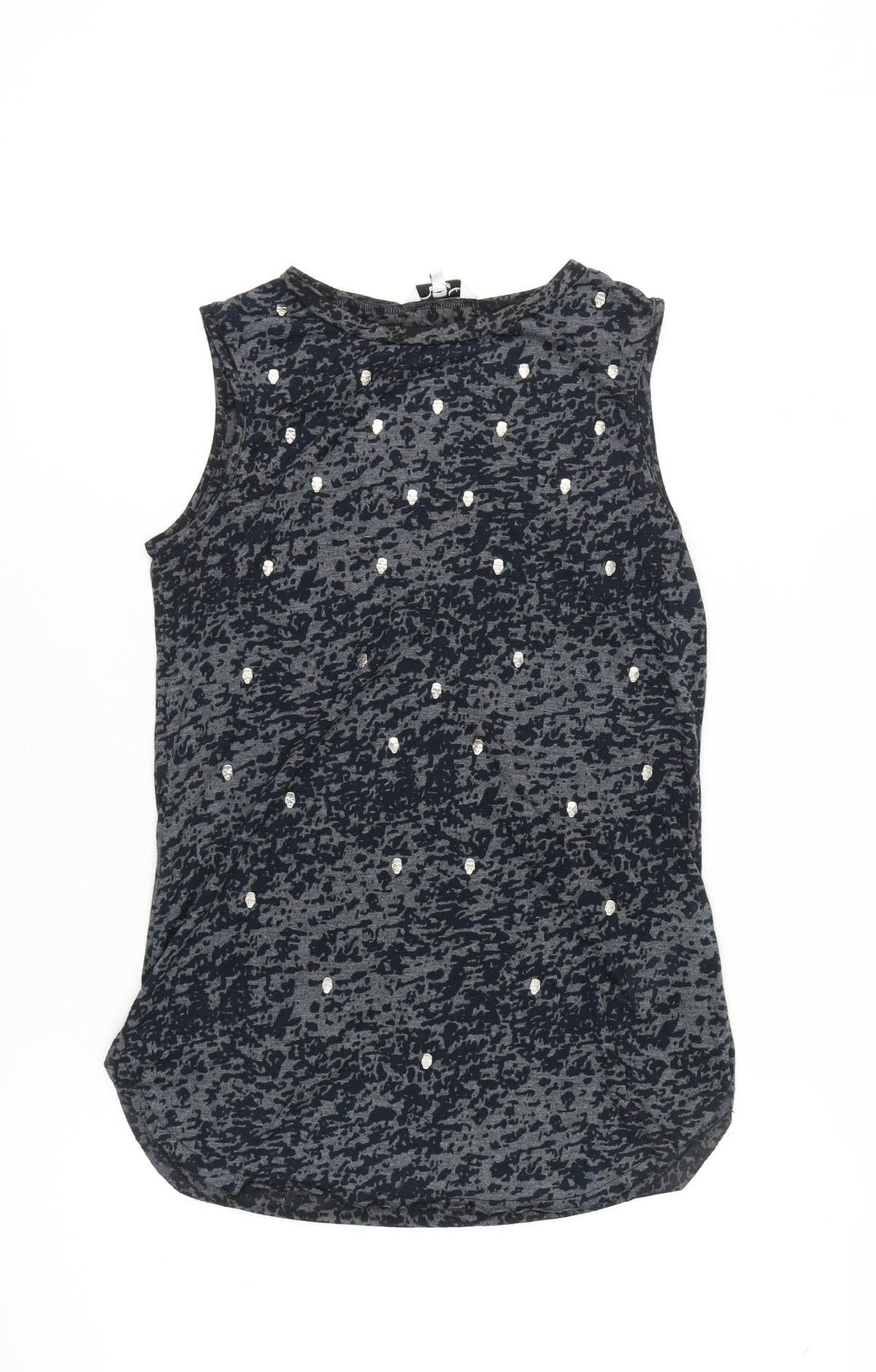 New Look Women's Black Animal Print Tank Top