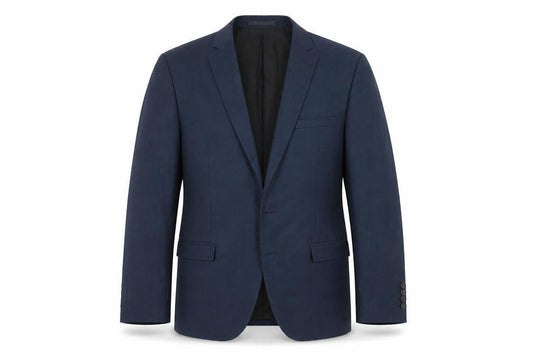 Burton Menswear Blue Slim Fit Blazer for Men 38R