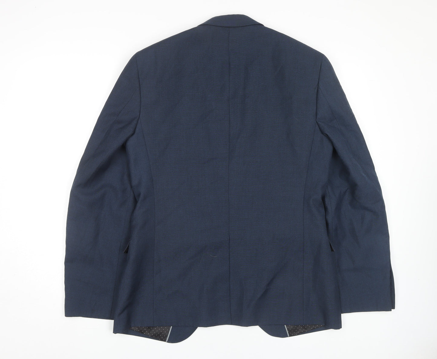Burton Menswear Blue Slim Fit Blazer for Men 38R
