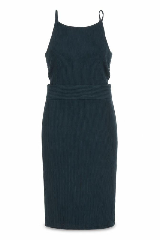 Topshop Women's Green Sleeveless Dress UK 10