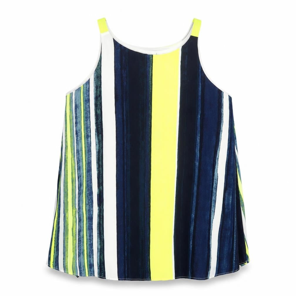 Next Women's Multicoloured Striped Camisole Tank