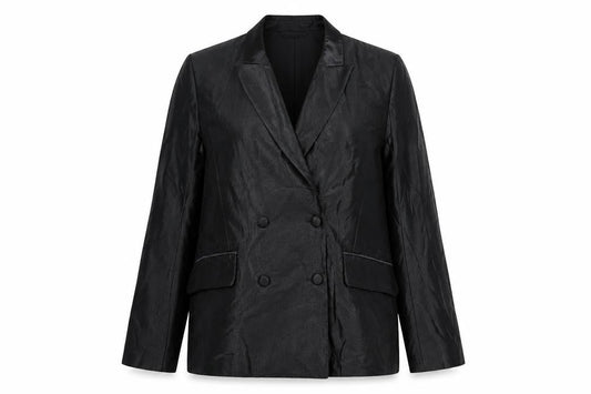H&M Women's Black Blazer XS Regular Fit