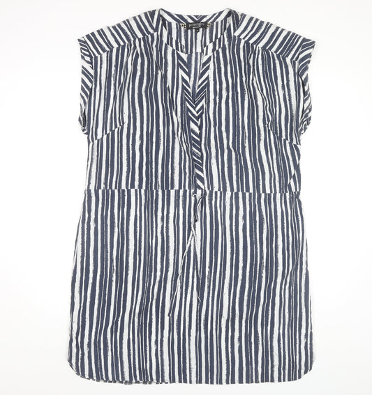 Principles Women Striped Dress 16 Multicoloured Modest