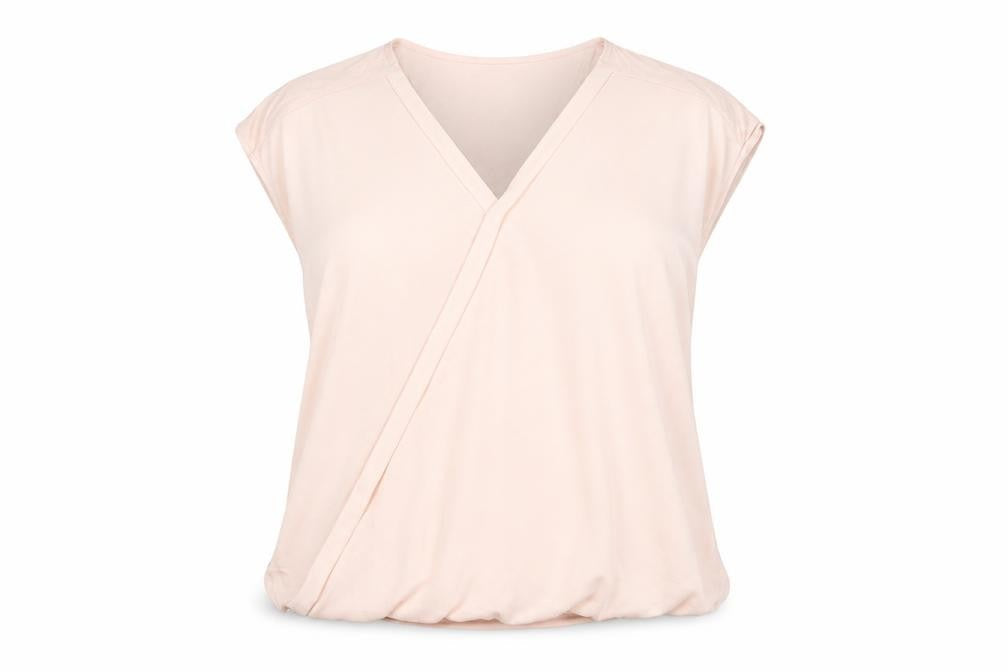 Marks & Spencer Women's Pink Wrap Blouse Size 14