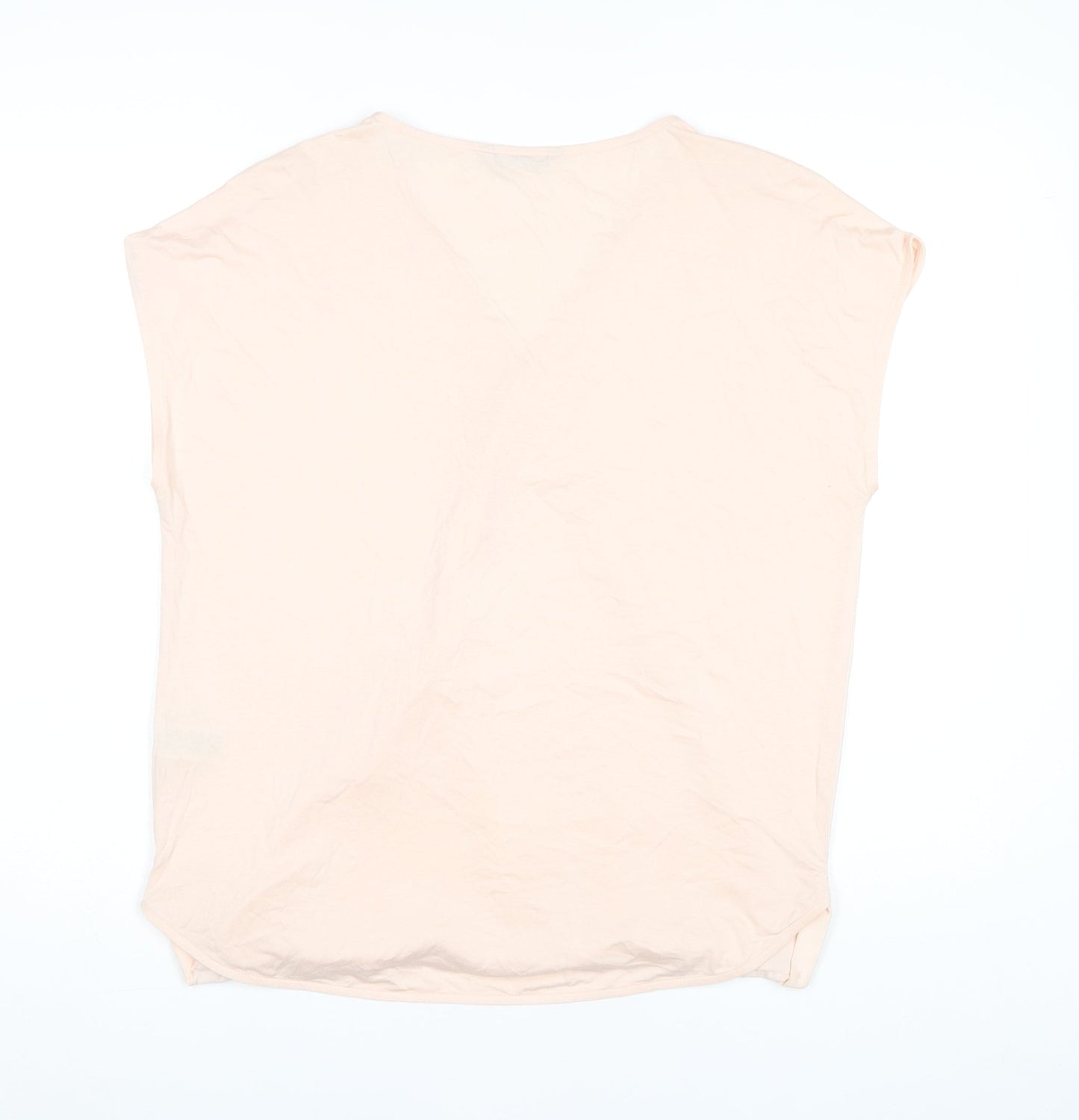 Marks & Spencer Women's Pink Wrap Blouse Size 14