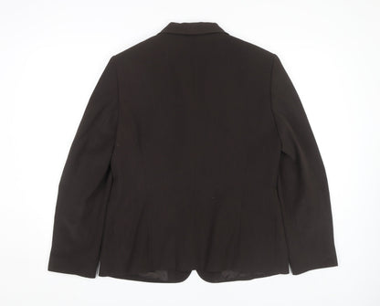 Gerry Weber Women's Black Blazer, Size 14, Regular Fit