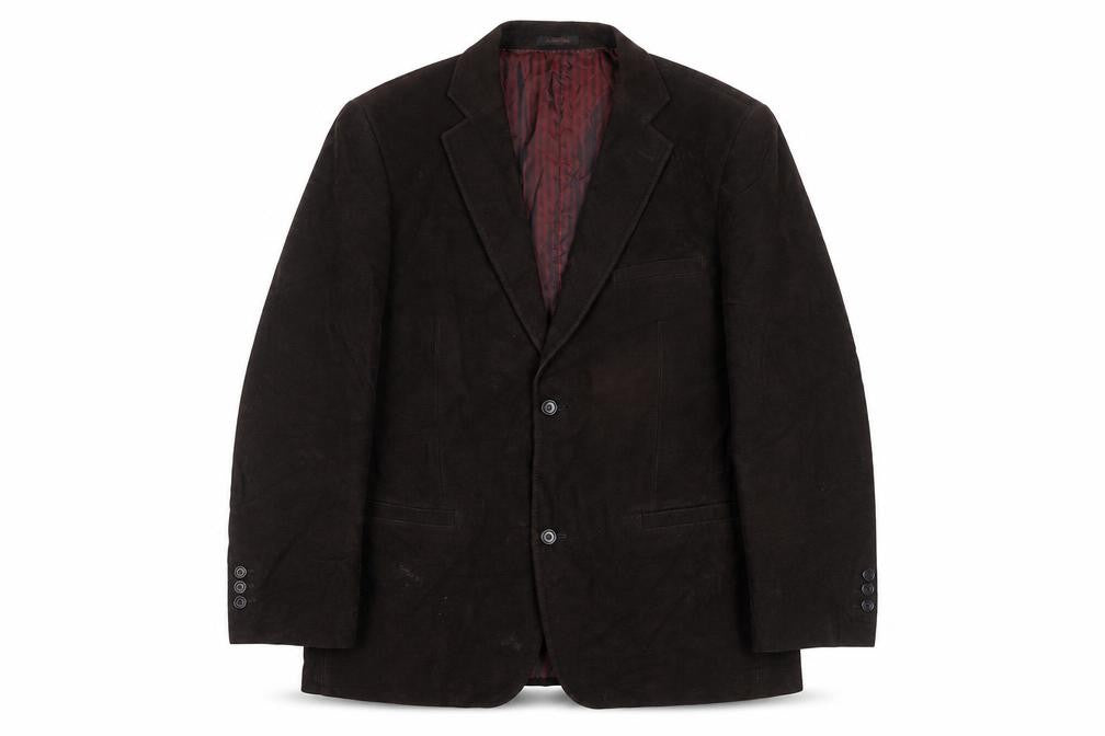 Florentino Men's Brown Cotton Blazer Jacket UK 44
