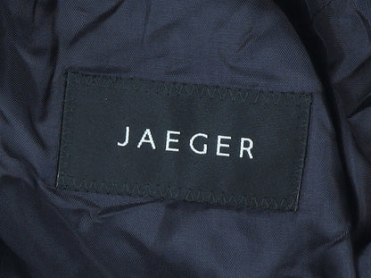 Jaeger Men's Blue Striped Blazer 40 Regular