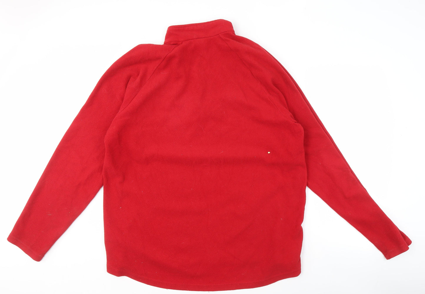 Quechua Men's Red XL Pullover Fleece Sweatshirt