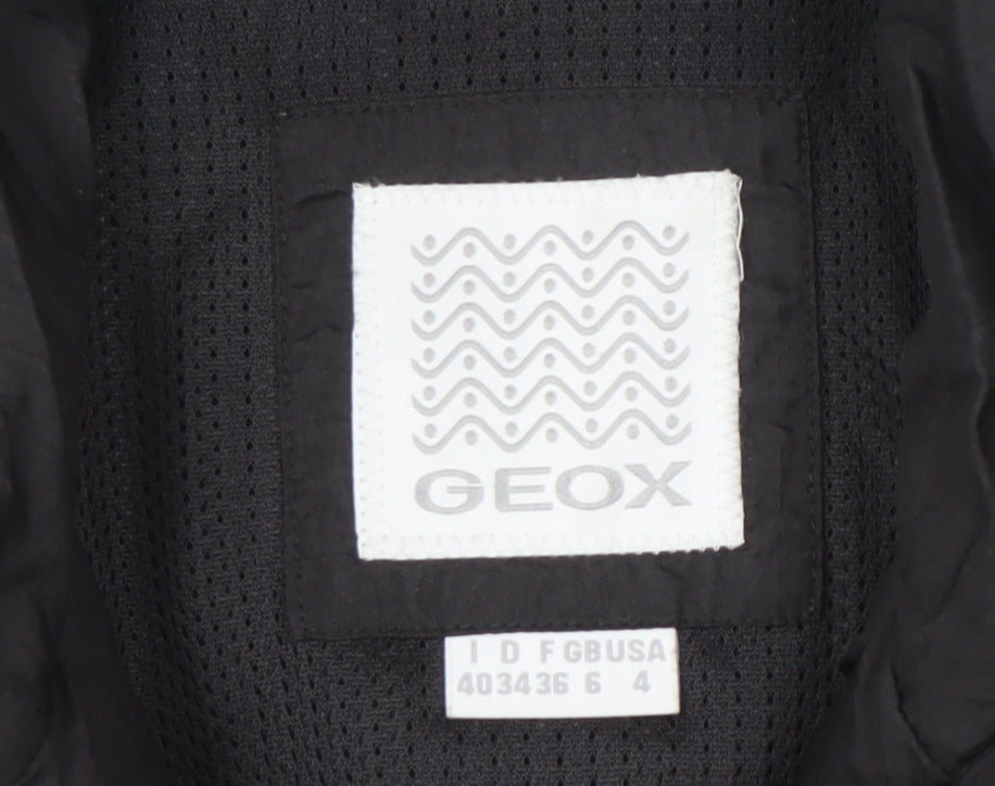 Geox Women's Black Puffer Jacket Size 6