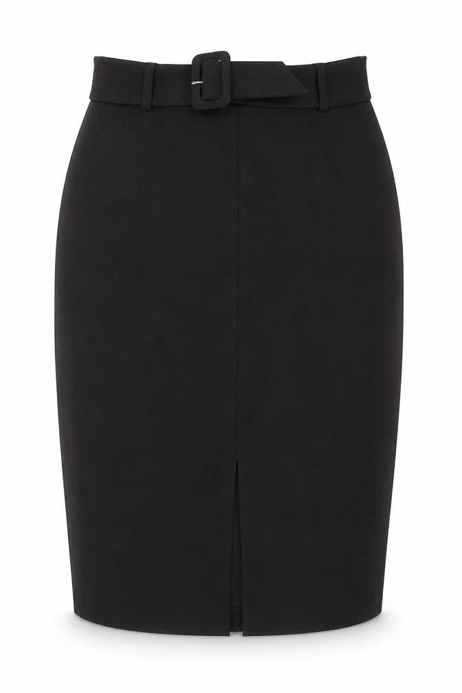 Hallhuber Women's Black Pencil Skirt, Size 10, Formal