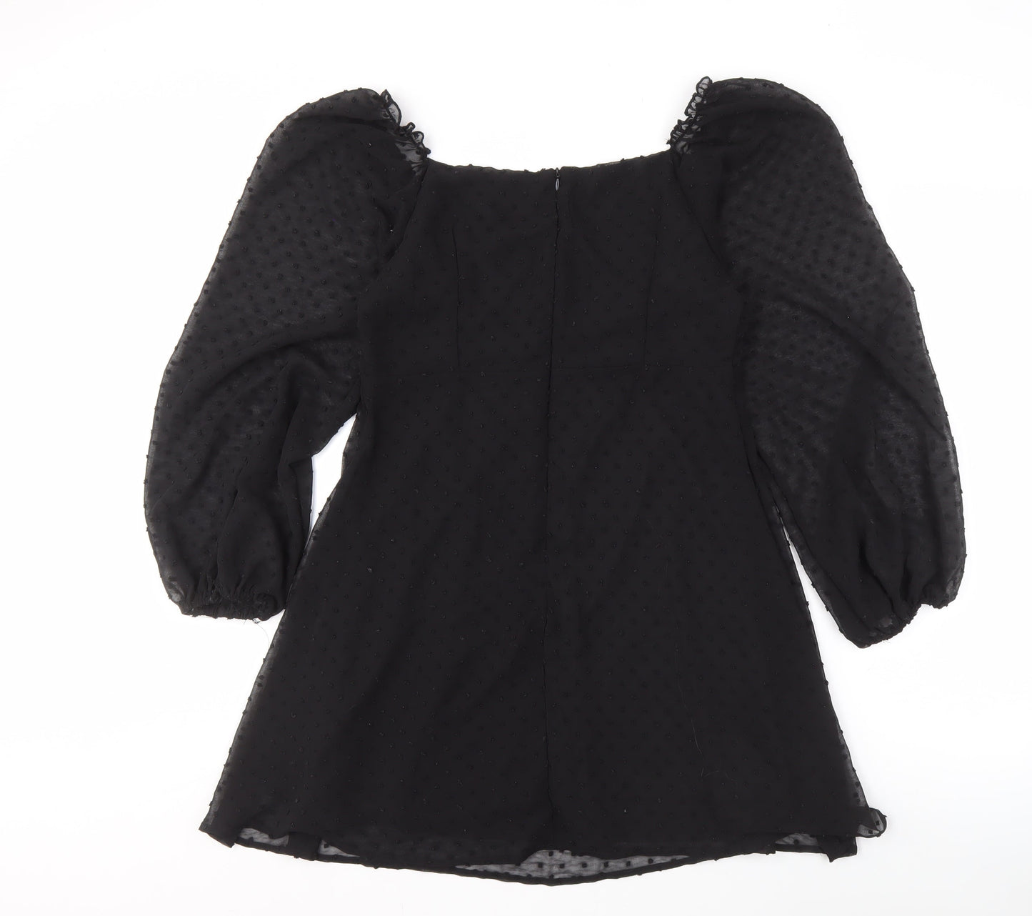 Missguided Women's Black Mini Dress UK 12