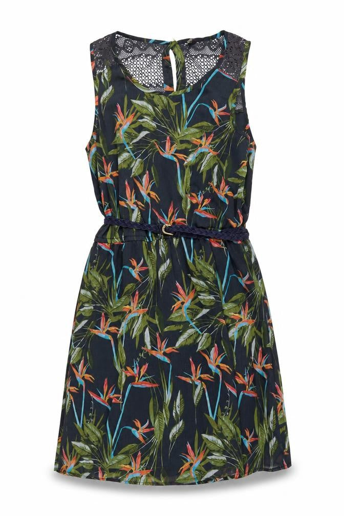 Only Women's Multicoloured Floral Summer Dress Size 8