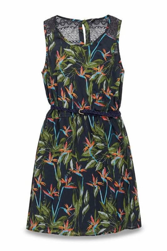 Front view of Only Women's Multicoloured Floral Summer Dress, size 8