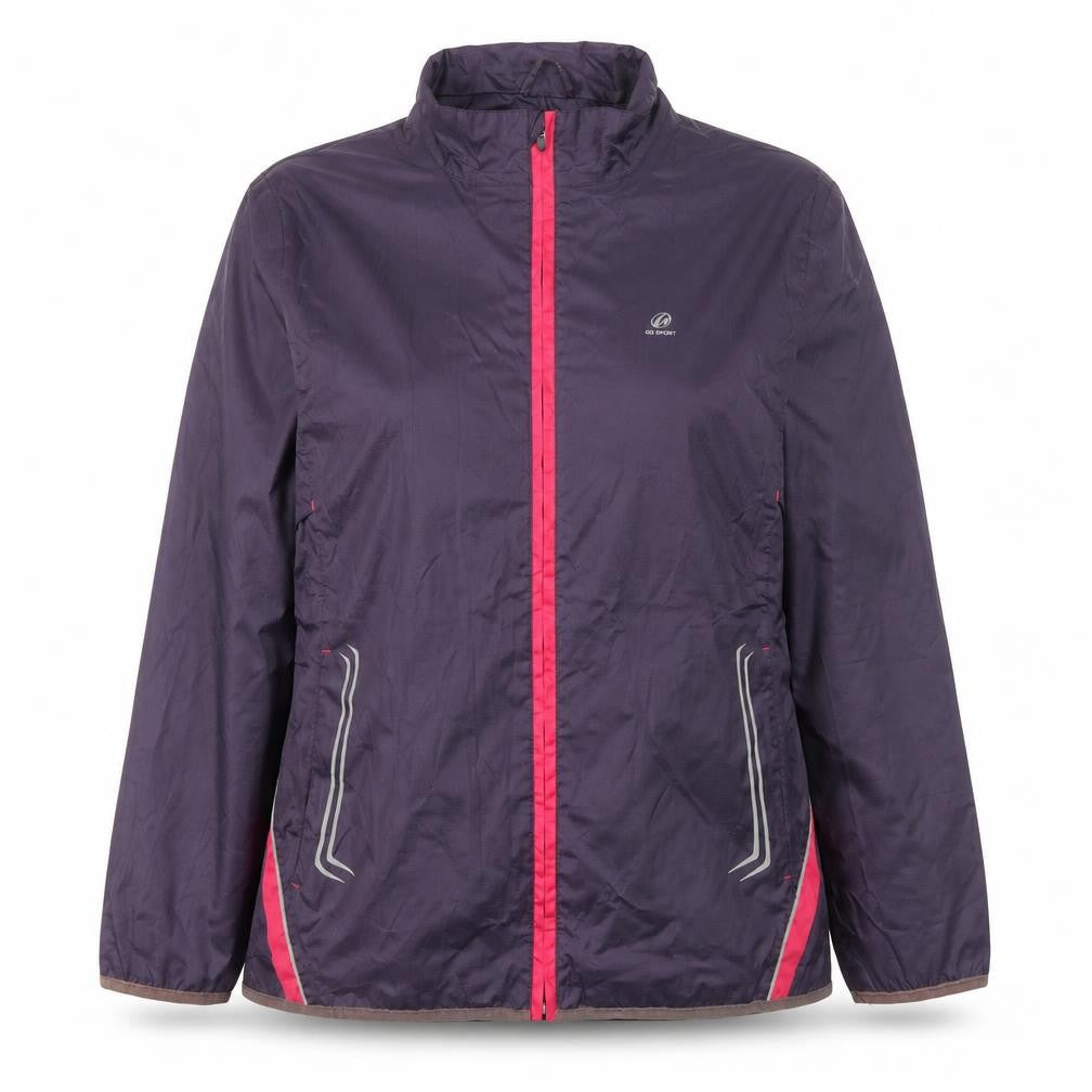 GO SPORT Women's Purple Windbreaker Jacket M