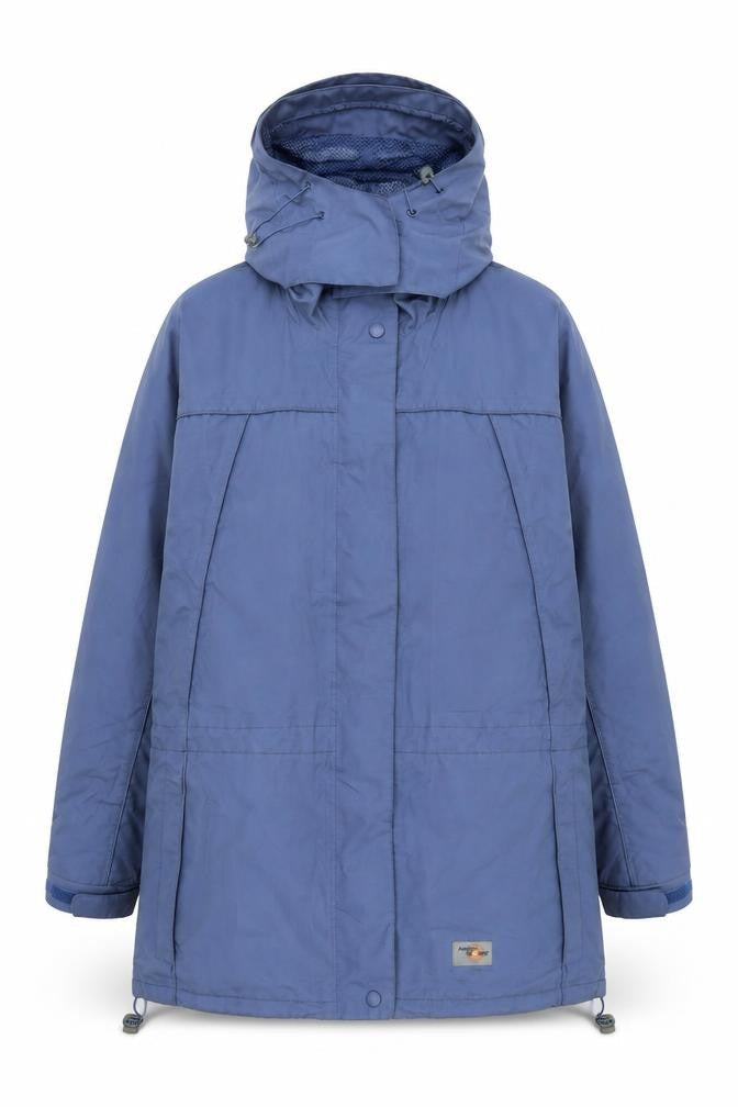 Arctic Storm Men's Blue Hooded Parka Jacket M