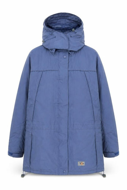 Arctic Storm Men's Blue Hooded Parka Jacket M