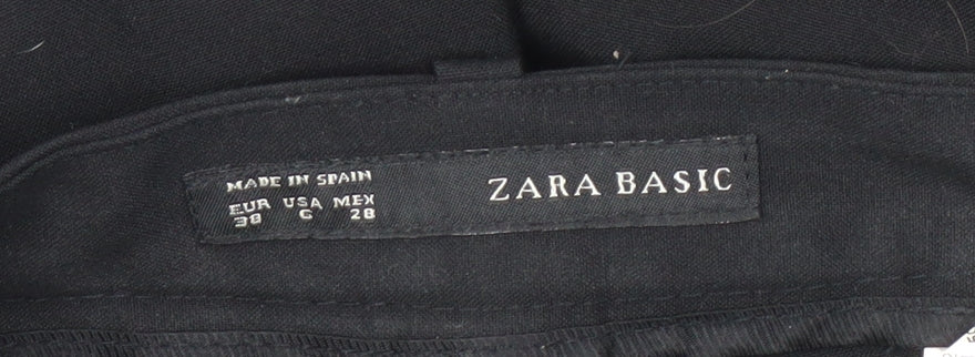 Zara Women Black Trousers Size 10
