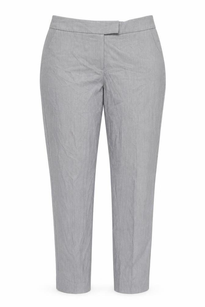 Warehouse Women's Grey Straight Trousers Size 12