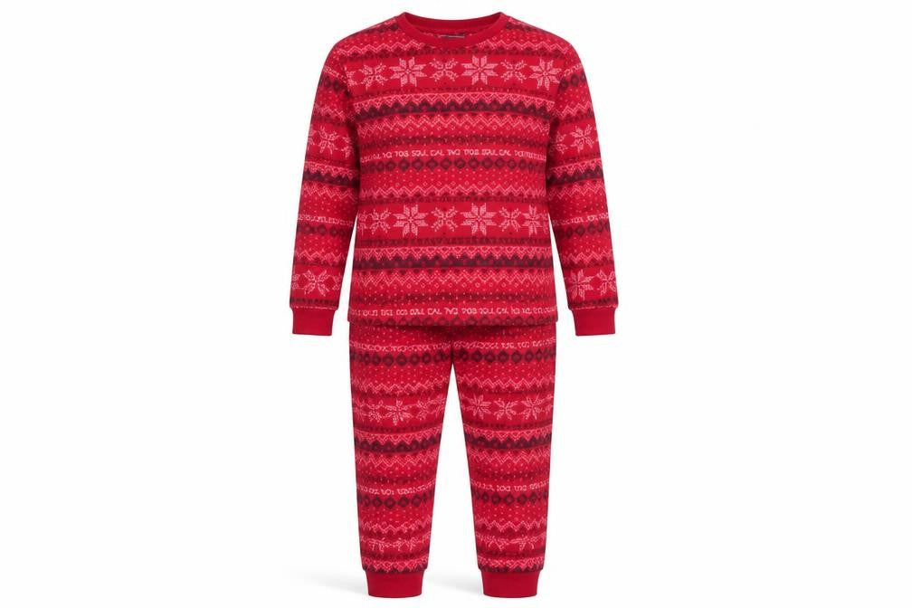 SoulCal & Co Women's Red Pyjama Set UK 10-12