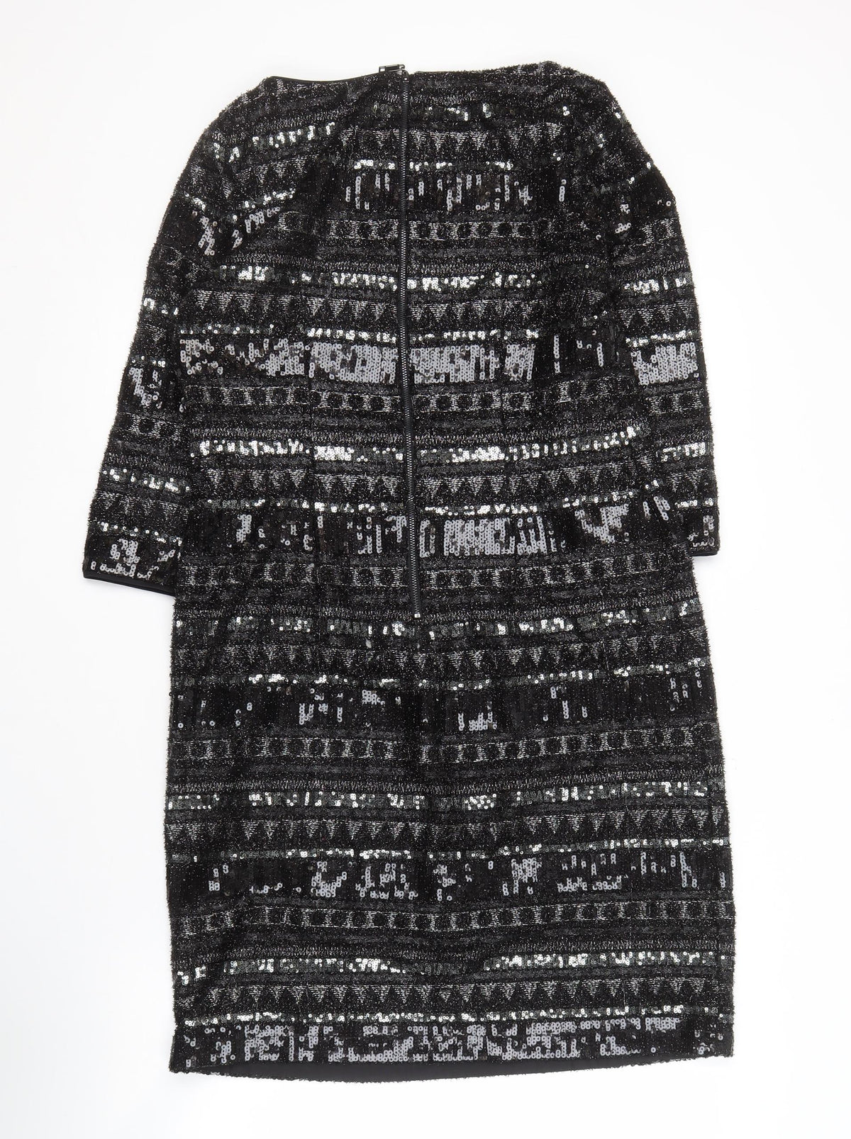 Marks & Spencer Women’s Black Sequin Sheath Dress Size 12
