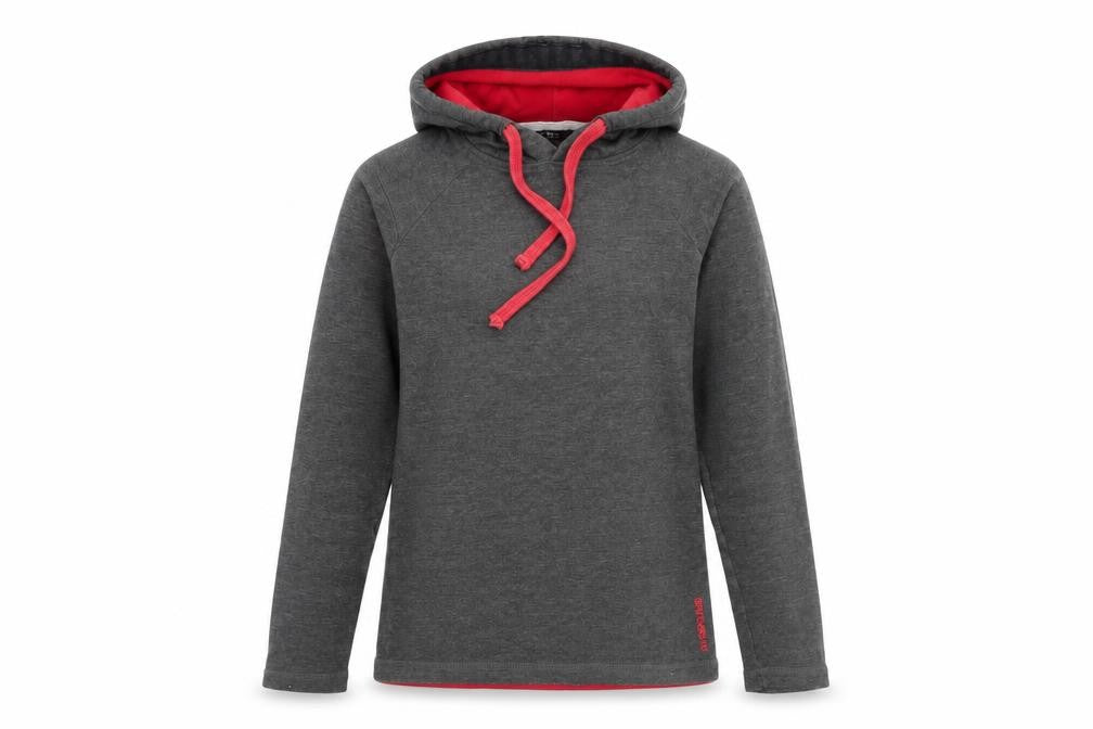 Grin & Bear Unisex Grey Pullover Hoodie S