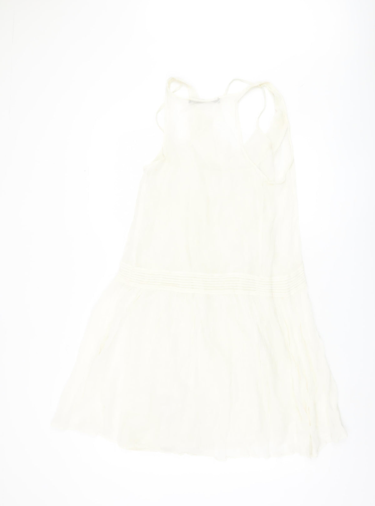 Zara Women's Ivory XS Sleeveless Slip Dress