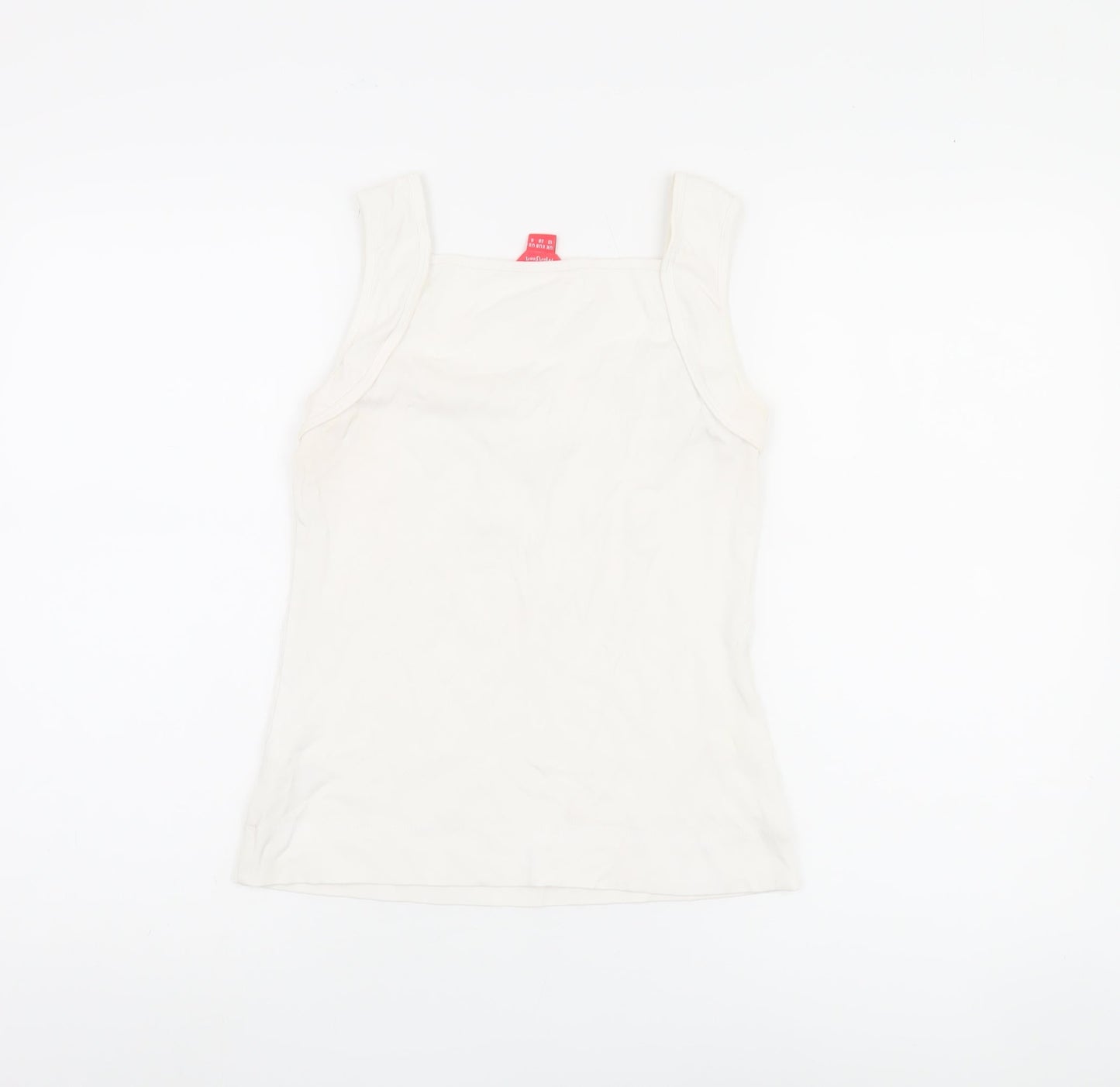 Monsoon Women's White Size 10 Sleeveless Tank