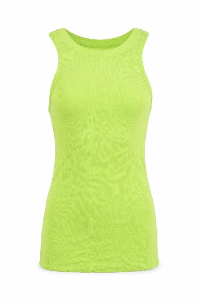 Massimo Dutti Women's Green XS Tank Top