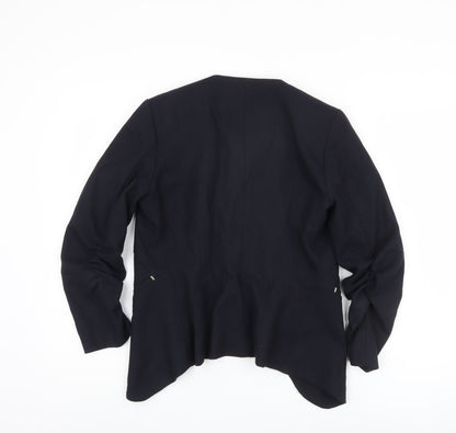 H&M Women's Black Blazer, Size 8, Regular Fit
