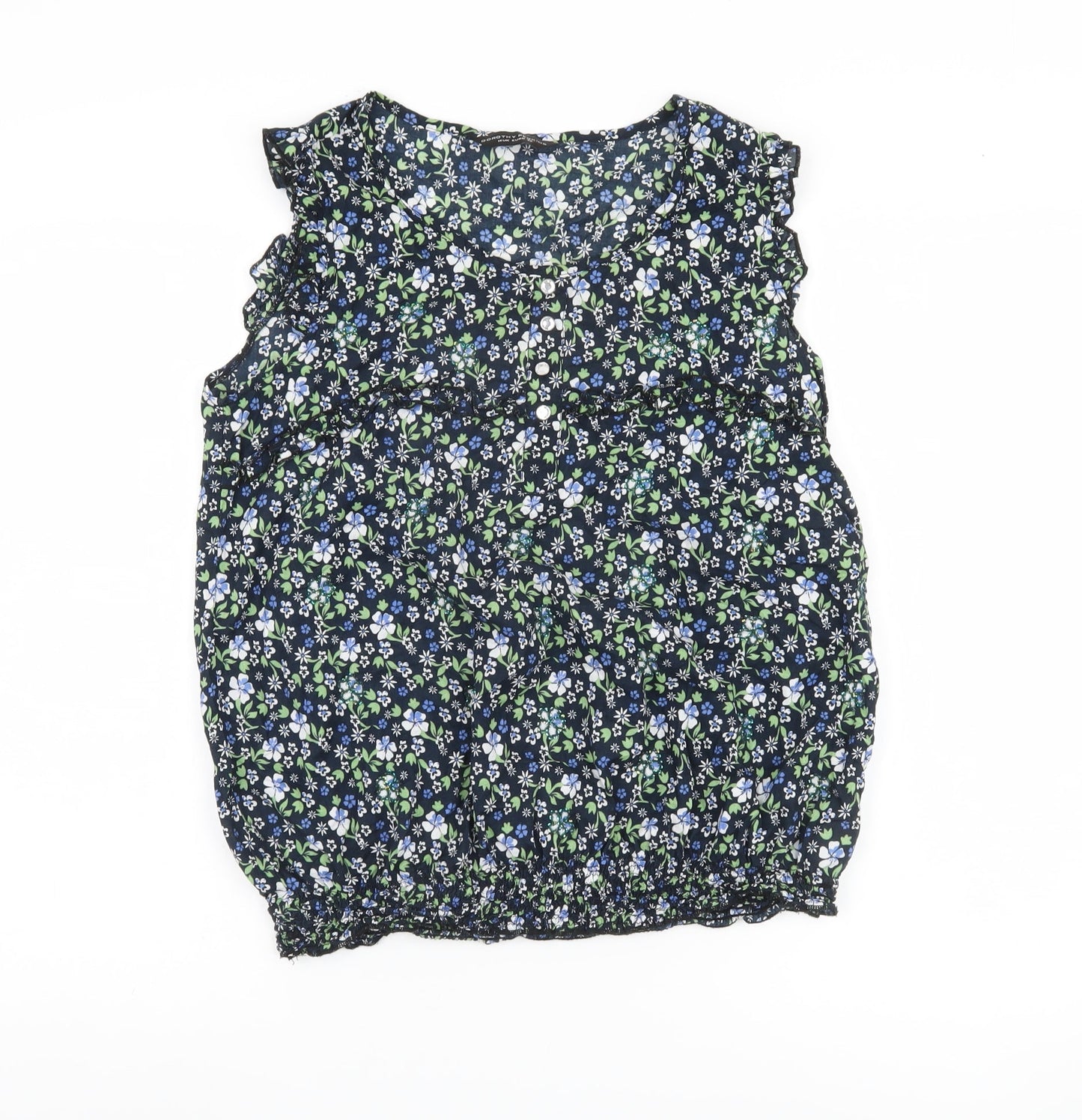 Dorothy Perkins Women's Floral Tunic Blouse Size 14