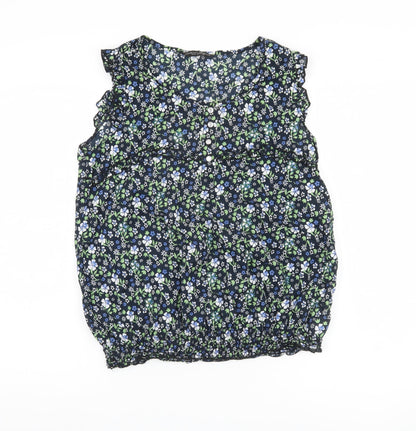 Additional front view of Dorothy Perkins Women's Floral Tunic Blouse, size 14